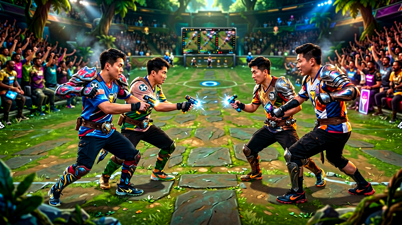 DOTA2国际邀请赛精彩瞬间，战队竞技对决
